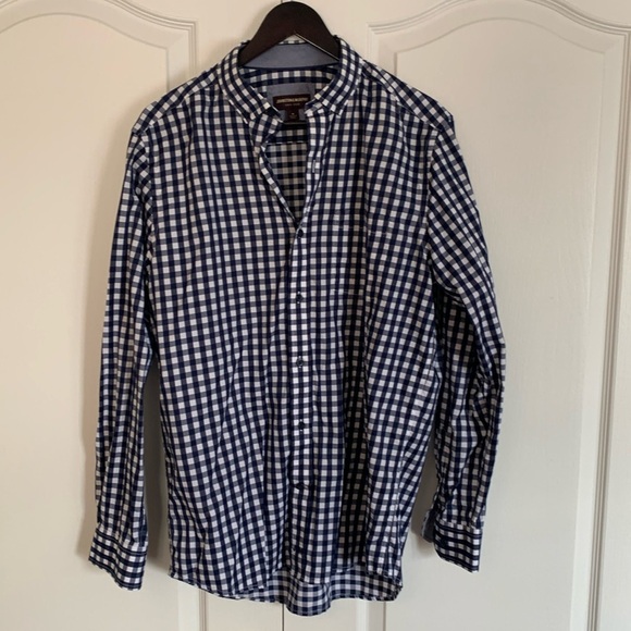 Long sleeve check/plaid button down - Picture 1 of 4